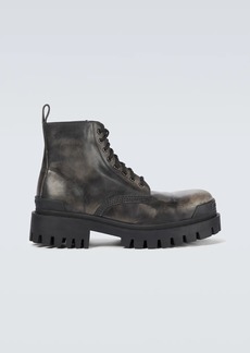 Balenciaga Strike leather boots