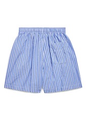 Balenciaga striped cotton shorts