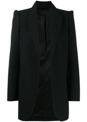 Balenciaga structured shoulders blazer