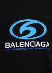 Balenciaga Surfer Cracked Vintage Cotton T-shirt