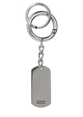 Balenciaga Tags Keyring Brass Blend Charm