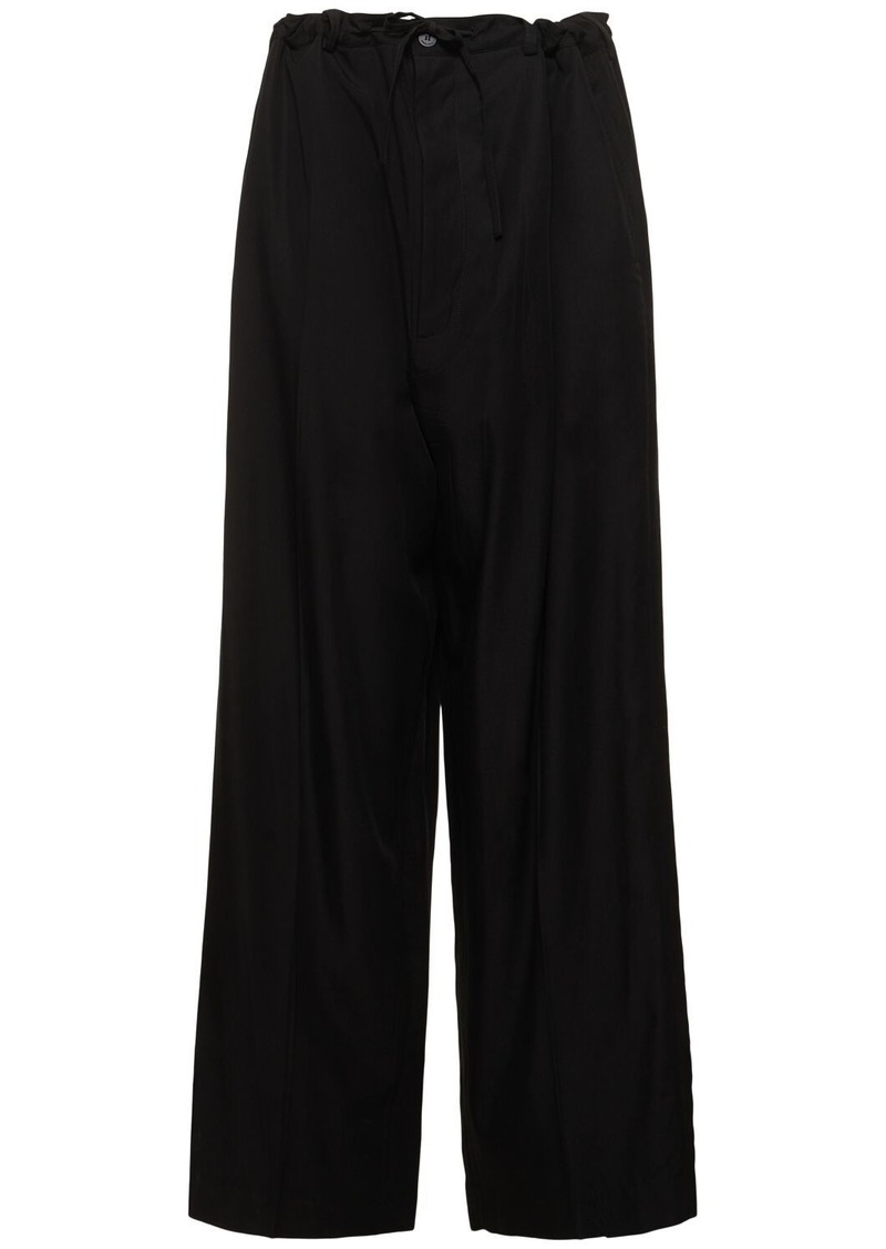 Balenciaga Tailored Fluid Poplin Pants