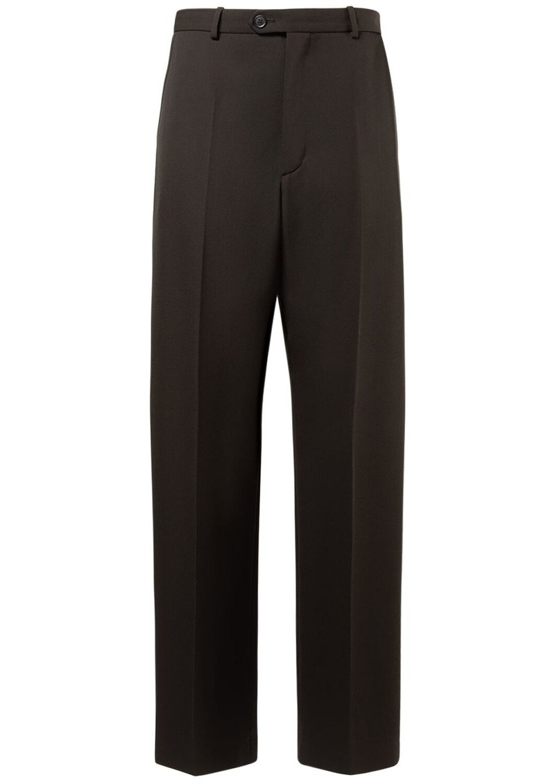 Balenciaga Tailored Wool Baggy Pants