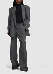 Balenciaga Tailored Wool Regular Fit Pants