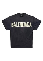 Balenciaga Tape Type Double Front T-Shirt Oversized