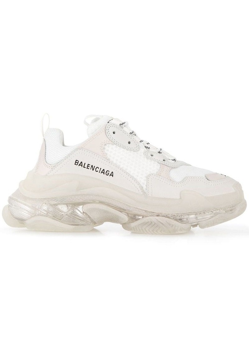 Balenciaga Triple S clear sole sneakers 
