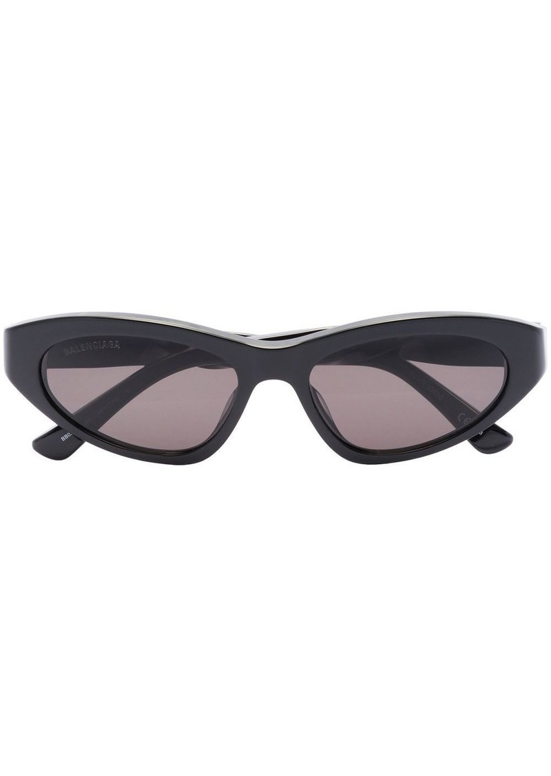 Balenciaga Twist logo-print sunglasses