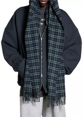 Balenciaga Unity Sports Icon Scarf Zip-Up Hoodie Oversized