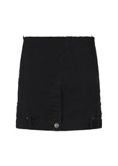 Balenciaga Upside Down Cotton Skirt