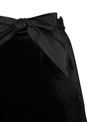 Balenciaga Viscose Blend A-line Maxi Skirt