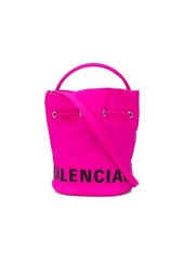 Balenciaga Wheel XS drawstring bucket bag