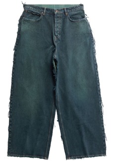 Balenciaga wide-leg panelled jeans