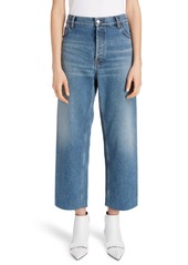 Balenciaga Wide Leg Crop Jeans