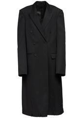 Balenciaga Wool Gabardine Coat