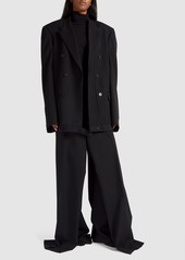 Balenciaga Wool Twill Pants