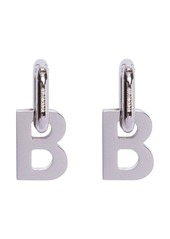 Balenciaga XL B Chain earrings