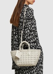 Balenciaga Xs Bistro Basket Top Handle Bag W/ Strap