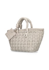 Balenciaga Xs Bistro Basket Top Handle Bag W/ Strap