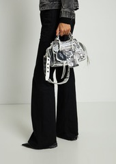 Balenciaga Xs Neo Cagole Leather Shoulder Bag