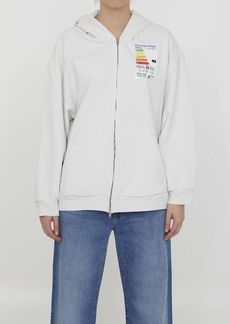 Balenciaga Zip-up cotton hoodie