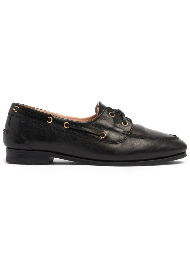 Bally 10mm Pathy Leather Loafers