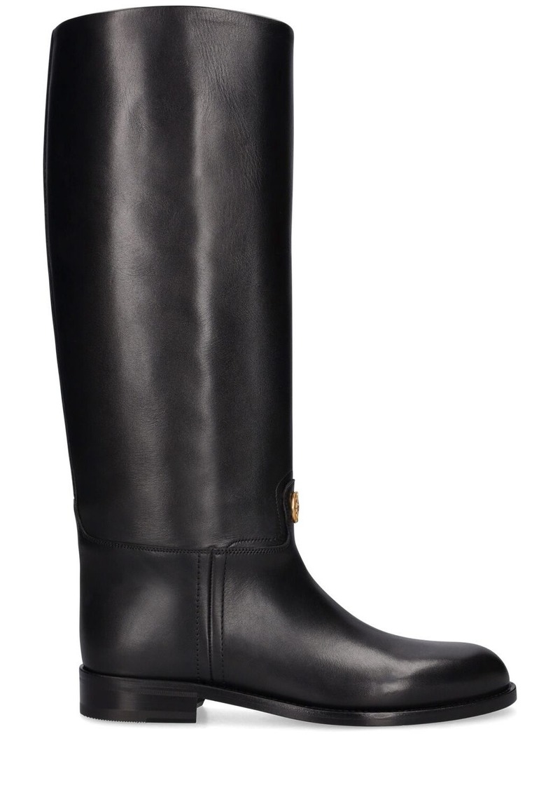 Bally 20mm Hollie Tall Leather Boots