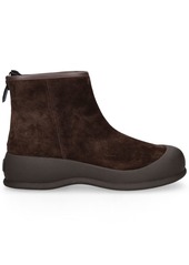 Bally 30mm Carsey Suede & Rubber Boots