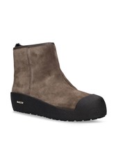 Bally 30mm Guard Suede & Rubber Boots