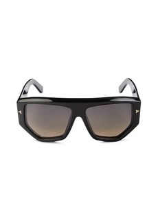 Bally 60MM Geometric Sunglasses