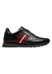 Bally Astel Striped Leather Sneakers