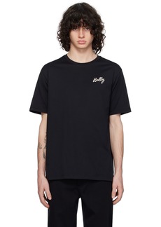 Bally Black Embroidered T-Shirt
