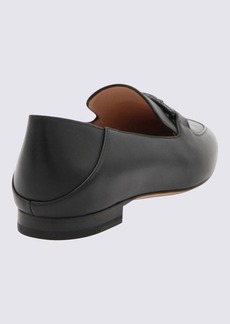 BALLY BLACK LEATHER LOAFERS