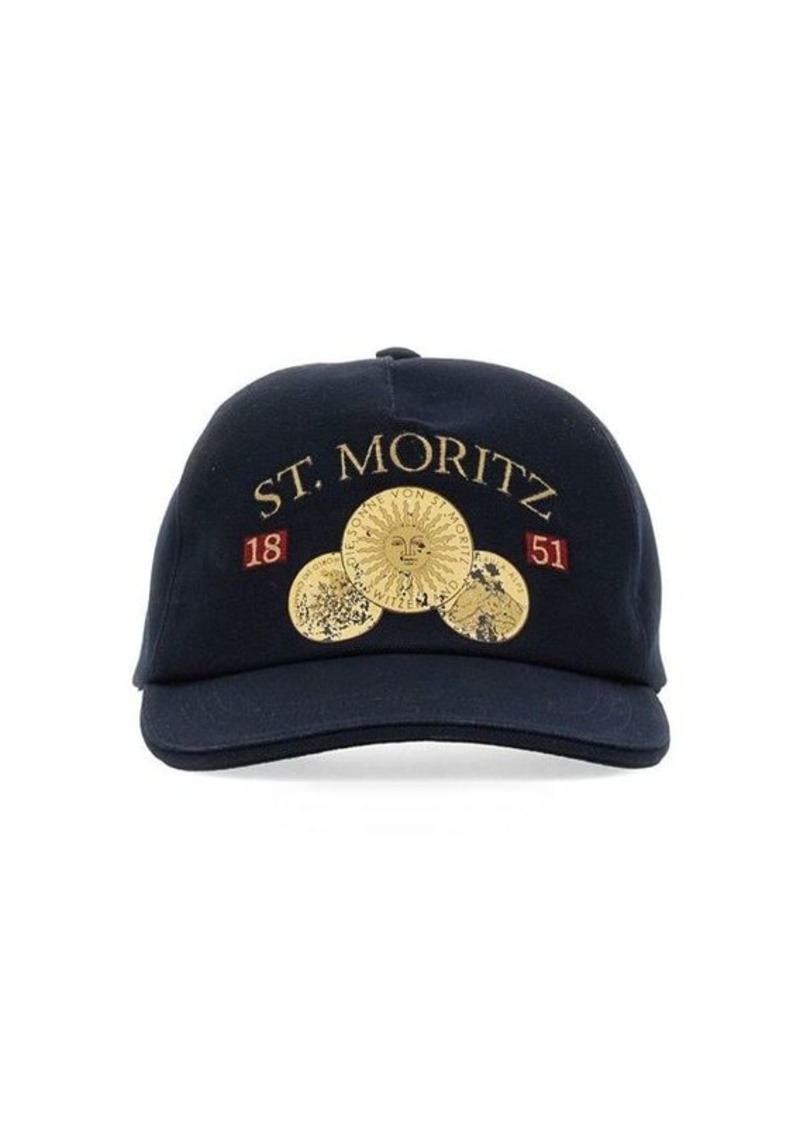 BALLY CURLING BASEBALL CAP ST. MORITZ