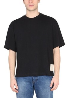 BALLY CURLING T-SHIRT WITH PRINT