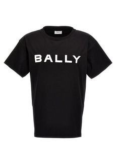BALLY Flocked logo T-shirt