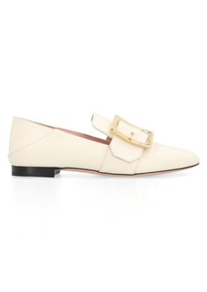 BALLY JANELLE LEATHER LOAFERS