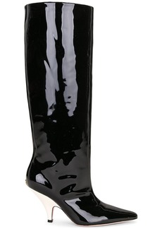 Bally Kika Patent Knee High Boot