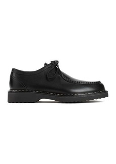 BALLY  LEATHER LACE-UP SHOES