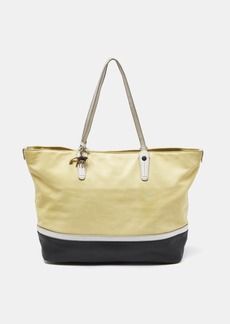 Bally Leather Shopper Tote