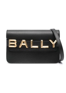 BALLY Logo leather crossbody bag