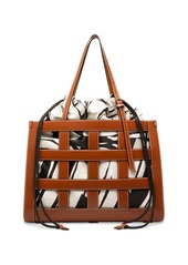 Bally Medium Calie Leather Cage Tote