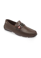 Bally Parsal Driving Loafer in Coffee Bovine Grain at Nordstrom Rack