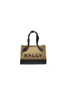 BALLY Sand Bar Keep On Xs canvas shoulder bag Bally