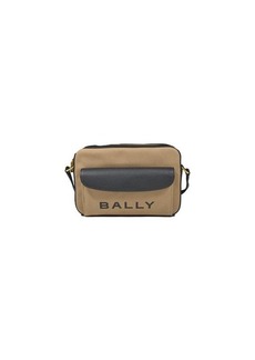 BALLY Sand cotton Bar Daniel shoulder bag Bally