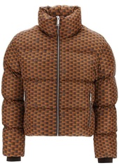Bally short puffer jacket with pennant motif