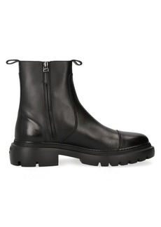 BALLY VAUGHEN LEATHER ANKLE BOOTS