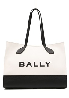 Bally Bar logo-print tote bag