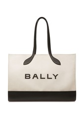 Bally Bar logo-print tote bag