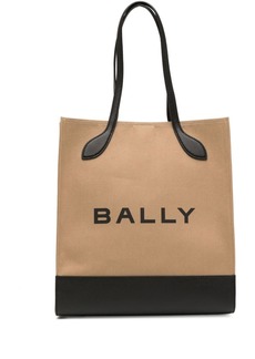 Bally Bar logo-print tote bag