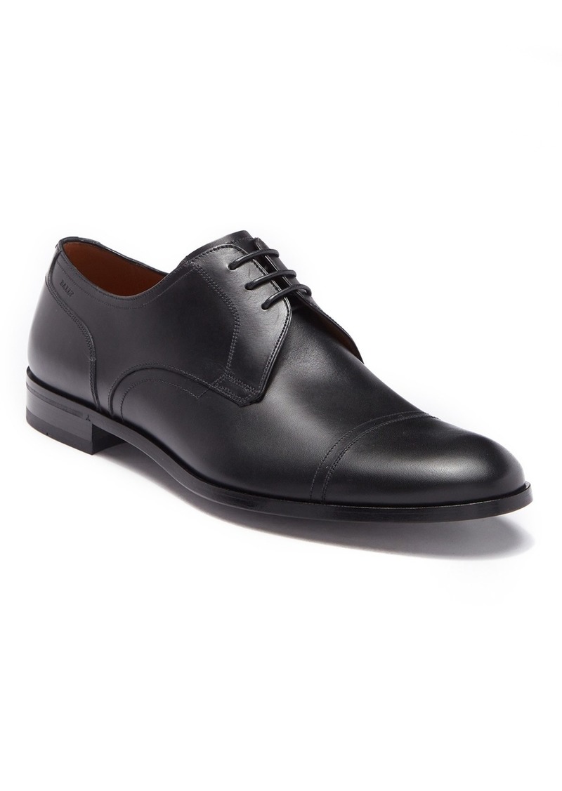 bally brustel leather derby shoes